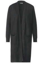 Load image into Gallery viewer, 253647- Long Charcoal Grey Cardigan - Street One