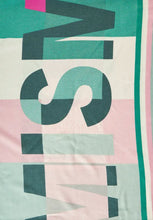 Load image into Gallery viewer, 572144- Green Print Cosy Loop Scarf - Cecil