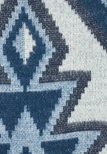 Load image into Gallery viewer, 320695- Blue Print Turtle Neck Pullover - Street one