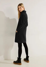Load image into Gallery viewer, Geometric Structure Dress - Black - CECIL