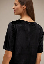 Load image into Gallery viewer, 320713- Black Velvet Top - Street One