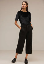 Load image into Gallery viewer, 320713- Black Velvet Top - Street One