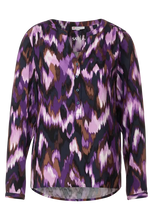 Load image into Gallery viewer, 344350- Lilac Print Blouse - Street One