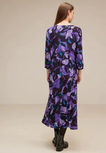 Load image into Gallery viewer, 143755 - 3/4 Sleeve Purple Dress - Street One