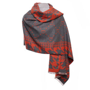 1030414 - D Wrap Scarf- Zelly
