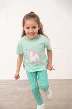 Load image into Gallery viewer, Mollie Leggings - Tiffany Print - Little Lighthouse