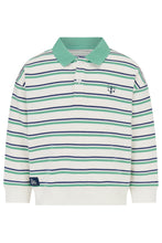 Load image into Gallery viewer, Myles Jersey - Sea Green &amp; Navy - Little Lighthouse