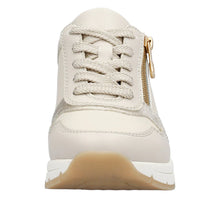 Load image into Gallery viewer, N9301-60 - Beige and Gold Trainer - Rieker