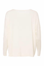 Load image into Gallery viewer, 25288 - Brush Stroke Print Top - Navy - Naya