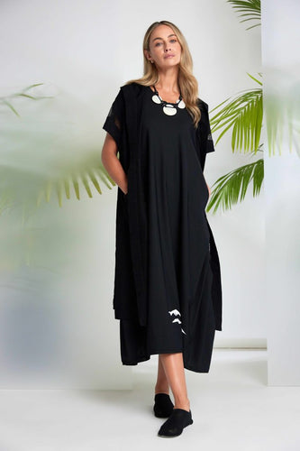 open lace back dress Petal & Pup Women's Naira Pleated Maxi Dress