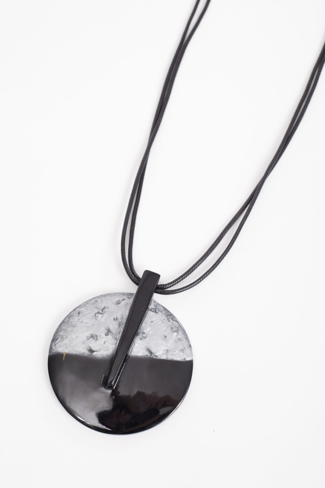 275- Naya 2 Tone Disc Necklace