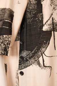 25142 - Blurred Block Print Tunic - Ora