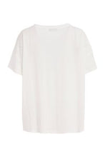 Load image into Gallery viewer, Offwhite Print Top With Drape Detail At Hemline - Ora
