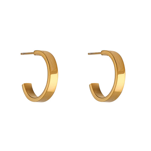 Kaisley 19mm Hoops- Kinght & Day Jewellery