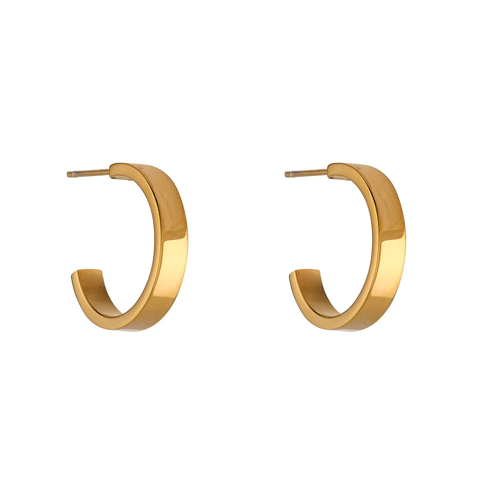 Kaisley 19mm Hoops- Kinght & Day Jewellery