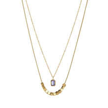 Load image into Gallery viewer, Keilani Amethyst CZ Necklace- Knight &amp; Day Jewellery