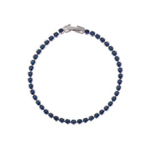 Load image into Gallery viewer, Dakota Sapphire Tennis Bracelet- Knight &amp; Day Jewellery