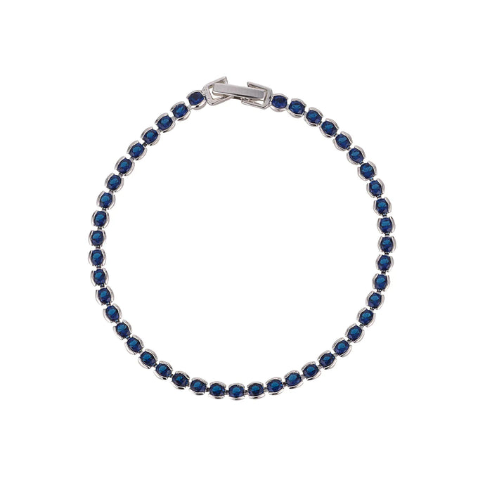 Dakota Sapphire Tennis Bracelet- Knight & Day Jewellery