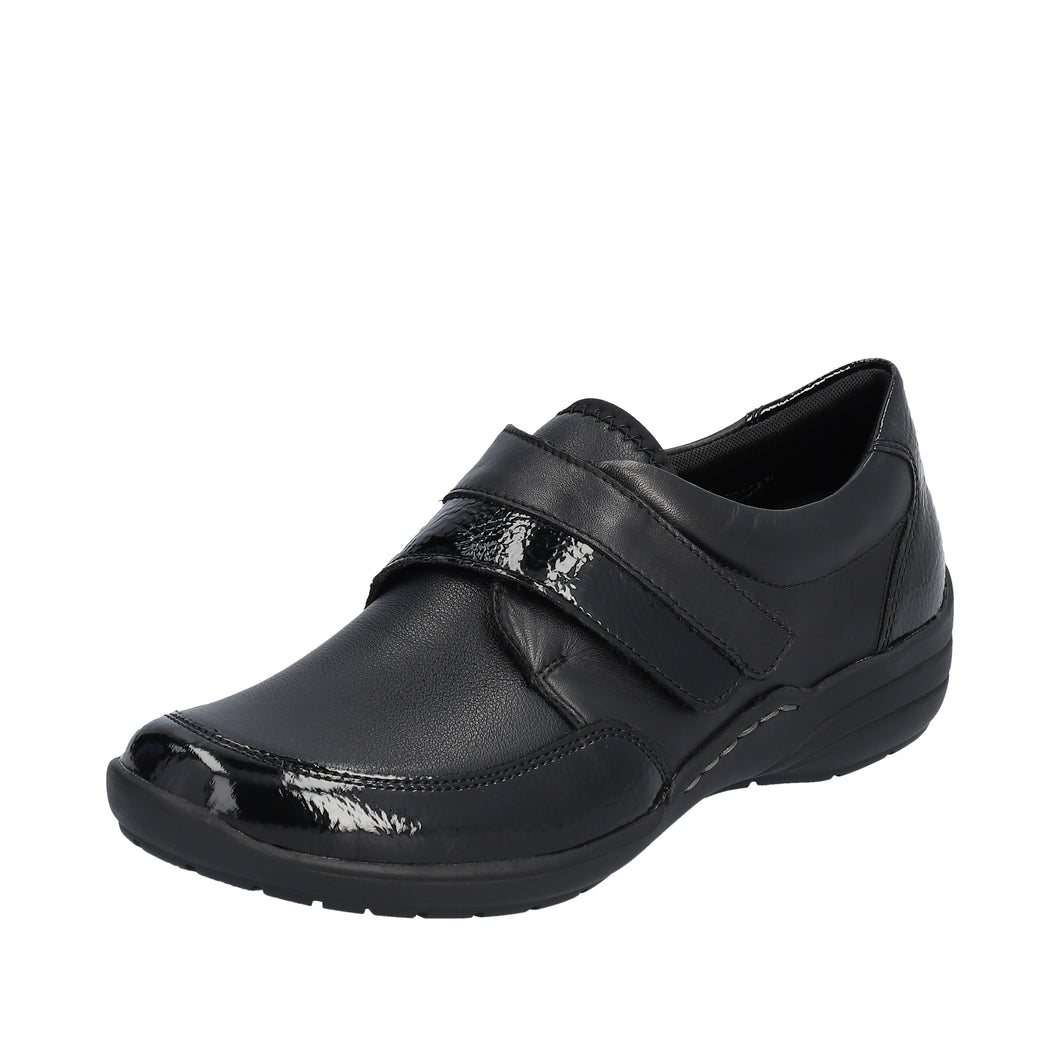 Black Leather Shoe - Remonte