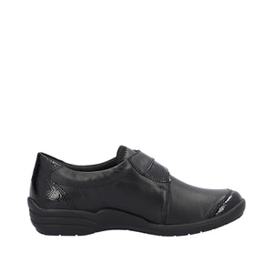 Black Leather Shoe - Remonte