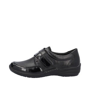 Black Leather Shoe - Remonte