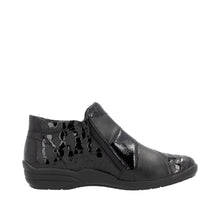 Load image into Gallery viewer, Black Ankle Boot with Zip - Remonte