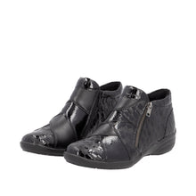 Load image into Gallery viewer, Black Ankle Boot with Zip - Remonte