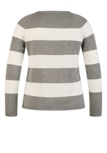 Load image into Gallery viewer, 114600 - Striped and Embellishmed Knit - Rabe
