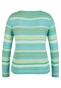 111606 - Striped Knitted Jumper - Rabe