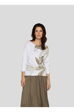 Load image into Gallery viewer, 221603 - Green Print Pullover - Rabe