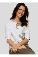 Load image into Gallery viewer, 221603 - Green Print Pullover - Rabe