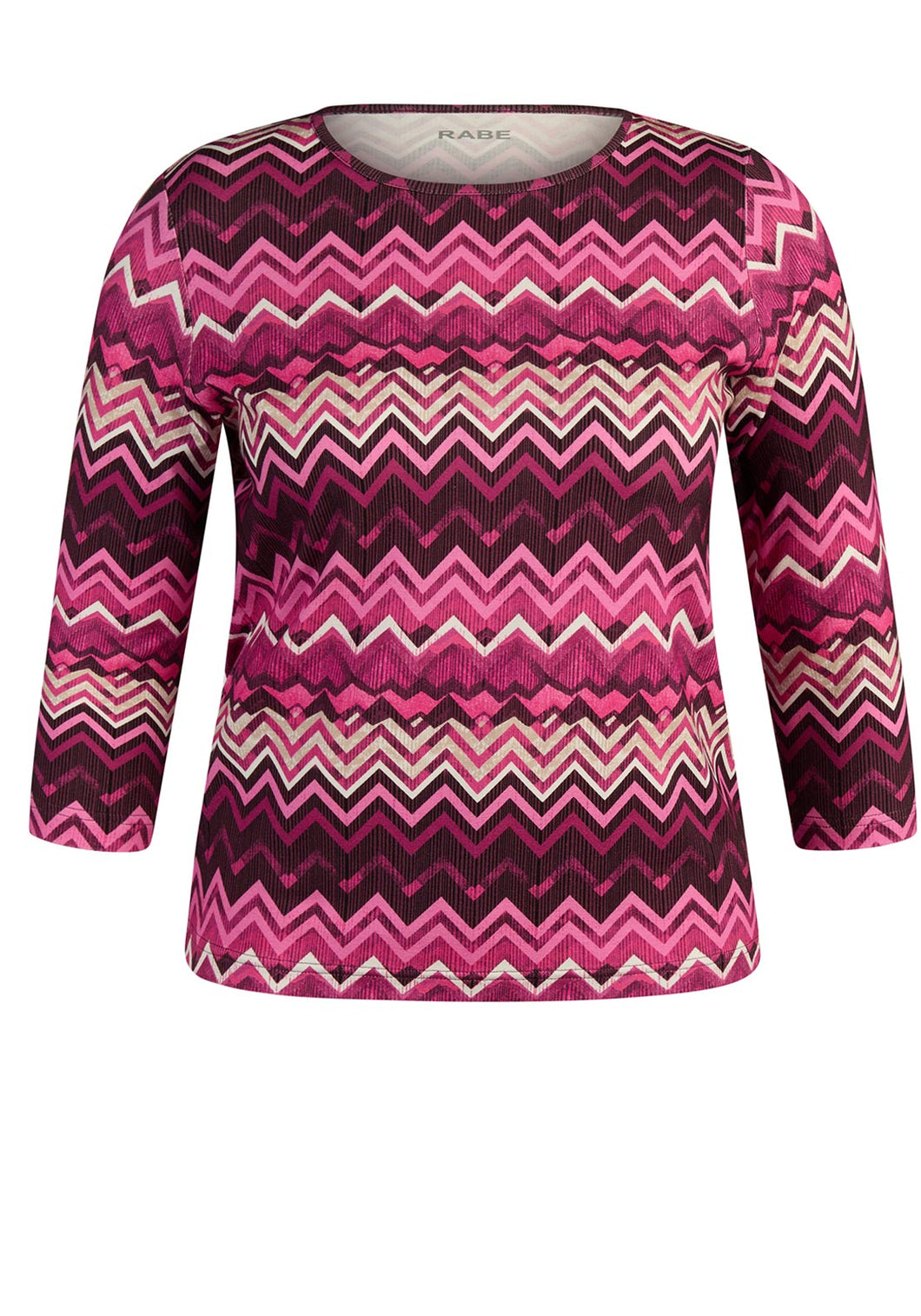 Chervon Print T-Shirt - Rabe