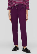 Load image into Gallery viewer, Slim Leg Trousers with Zip Detail - Rabe