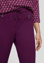 Load image into Gallery viewer, Slim Leg Trousers with Zip Detail - Rabe