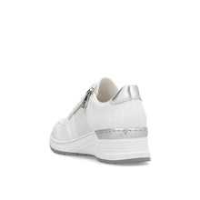 Load image into Gallery viewer, N4322-80 - White and Sliver Trainer - Rieker