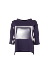 25141 - Continous Stripe Top - Peruzzi