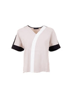 Load image into Gallery viewer, 25161 - Three-Toned Curve Top - Peruzzi