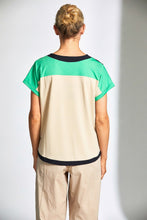 Load image into Gallery viewer, 25192 - Top with Contrast Side Jacket - Peruzzi