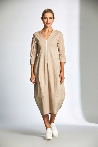 25511 - 3/4 Sleeve Dress - Peruzzi
