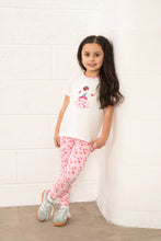 Load image into Gallery viewer, Mollie Floral Leggings - Pink - Little Lighthouse