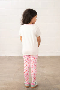 Mollie Floral Leggings - Pink - Little Lighthouse