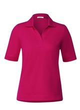 Load image into Gallery viewer, 321113- Piqué Polo Shirt- Pink Sorbet- Cecil