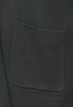 Load image into Gallery viewer, 253765- Fine Knit Longline Cardigan - Strong Khaki- Cecil