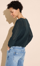 Load image into Gallery viewer, 321482- Crochet Cardigan- Vintage Green- Street One
