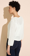Load image into Gallery viewer, 321482- Crochet Cardigan- Off White- Street One
