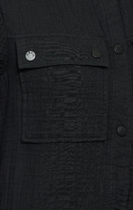 212152- Muslin Jacket- Black- Cecil