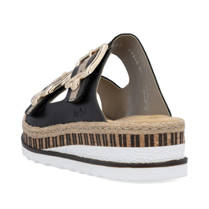 V7955-00 - Rich Buckle Buckle Sandal- Rieker