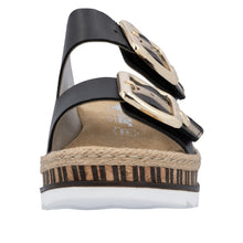Load image into Gallery viewer, V7955-00 - Rich Buckle Buckle Sandal- Rieker