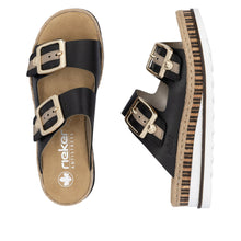 Load image into Gallery viewer, V7955-00 - Rich Buckle Buckle Sandal- Rieker