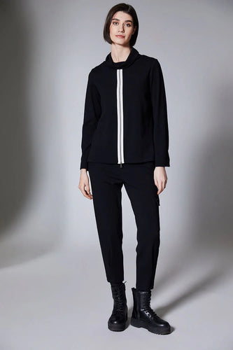 Zip Front Cowl Top - Peruzzi